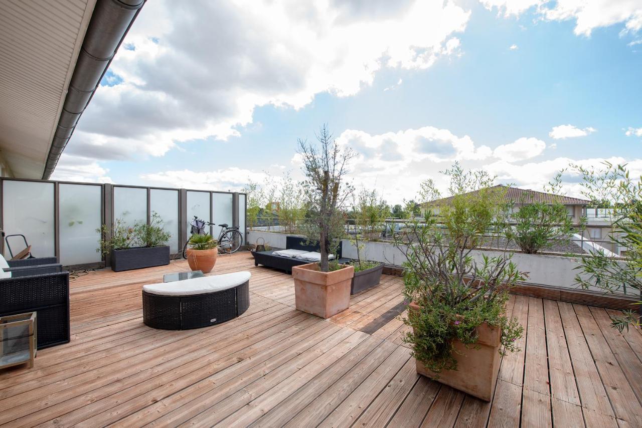 Les Terrasses - T3 Spacieux Avec Parking Gratuit ตูลูส ภายนอก รูปภาพ